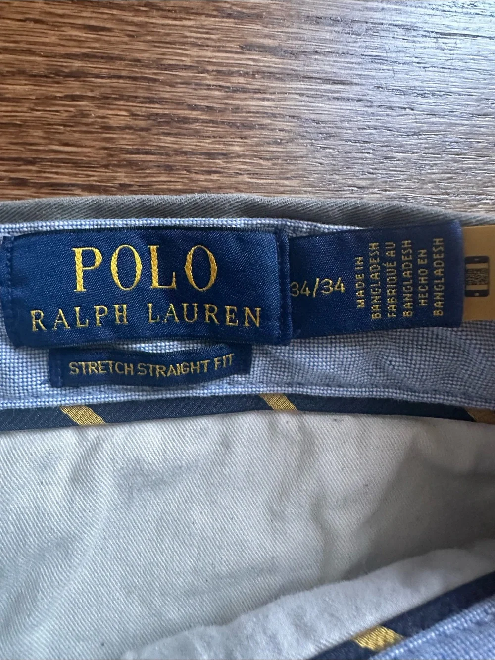 VTG  Polo Ralph Lauren Pants Mens 34x34 (33) Sage Green Chino Twill Trousers 90s